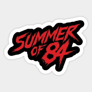 "Summer Of 84" Sticker